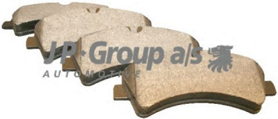 JP GROUP 1163705710 -  Комплект тормозных колодок, дисковый тормоз